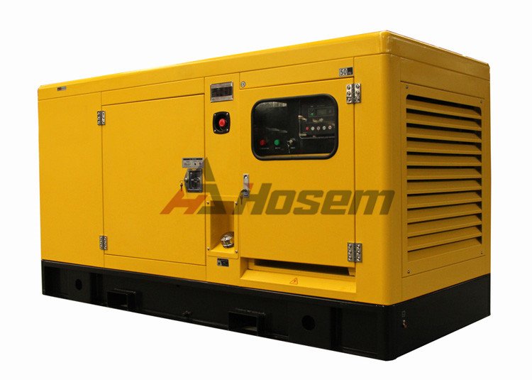 Cichy generator wysokoprężny o mocy 100 kVA